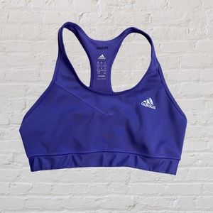 Adidas purple sports bra
